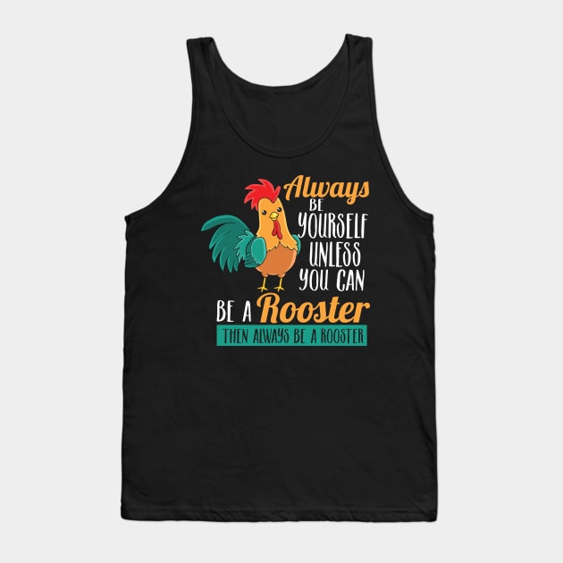 Chicken Lover Gifts chicken hen egg Tank Top by biNutz